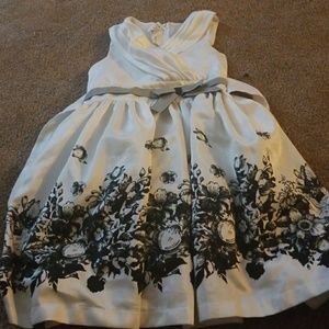 Black and white dress